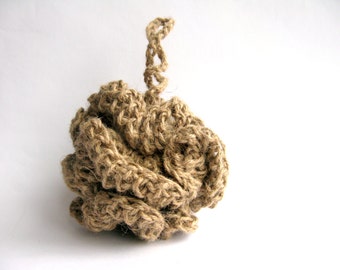 Jute bath puff / 100% natural materials
