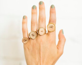 Custom-Ordered Eye Ring (M)