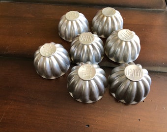 Vintage Jello Molds Mid Century Kitchen and Desk Organization