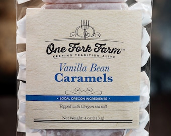 Vanilla Bean Caramels - 4oz