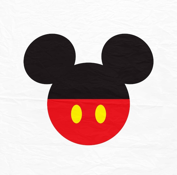 Download Mickey Mouse SVG Mickey Mouse Ears SVG Mickey mouse with red