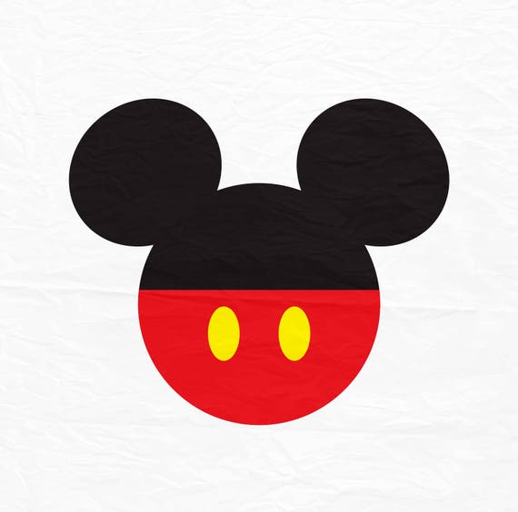 Download Mickey Mouse SVG Mickey Mouse Ears SVG Mickey mouse with red