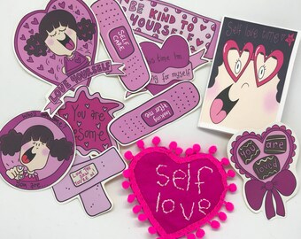 Kittypinkstars happy kit self love month