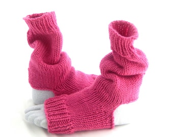 Pattern For Yoga Dance Pilate Toeless Heelless Knitted Sock
