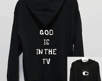 God is in the TV Hoodie, Marilyn Manson, Marilyn Manson Shirt, Marilyn Manson Hoodie, 90s Clothing, Grunge Clothing, Tumblr Clothing, S-2XL