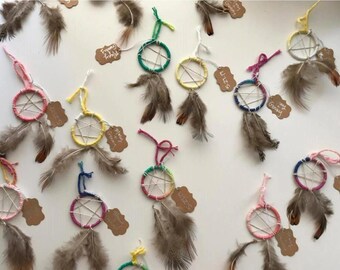 Mini Ombré Dreamcatchers (keepsake, party favors)