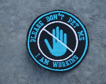 Service Dog Working patch