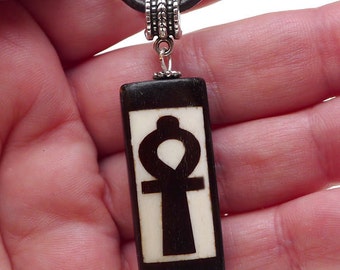 Ankh Pendant Necklace, Egyptian Jewelry - SE-P0666