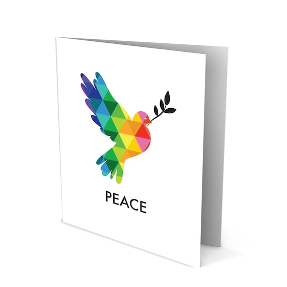 May Peace Be With You - Sympathy Greeting Card