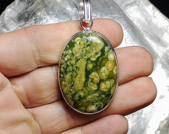 Rain Forest Jasper Pendant