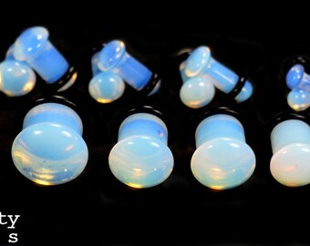 Opalite Single Flare Plugs