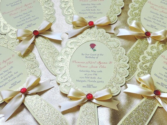 Princess Mirror Invitations 7