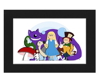Alice & Friends Limited Edition Print