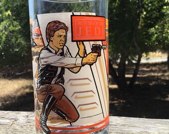 1983 Coca Cola Burger King Return Of The Jedi Collectible Glass