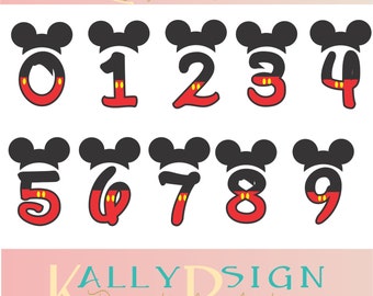 Free Free Disney Numbers Svg 310 SVG PNG EPS DXF File