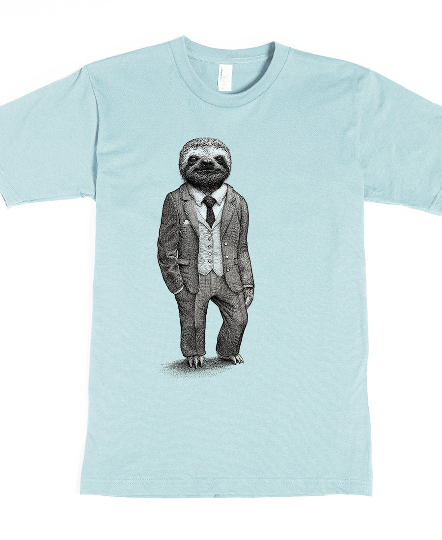 wwf sloth shirt