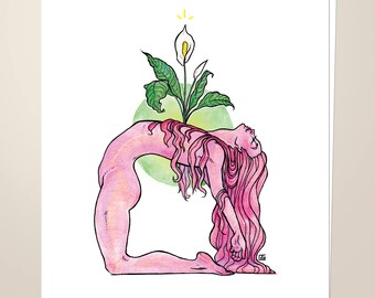 Heart Chakra, 8.5"x11" Art Print