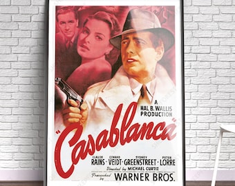 Casablanca - Film, Movie, Poster