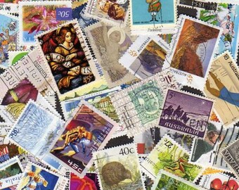 Australia Stamps, 100 Diff, Australia Postage Stamps, Australian Stamps, Australian Postage Stamps, Stamp Collection