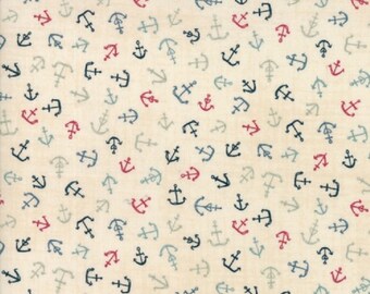 Ahoy Me Hearties 1435-15 Stripe Moda Fabrics Janet Clare Priced Per ½ Yard