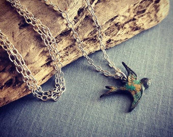 Super Sale Bird Charm Necklace