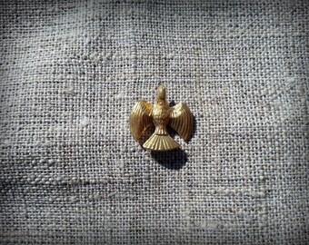 Dove, Bird, Freedom Amulet, specialty beads