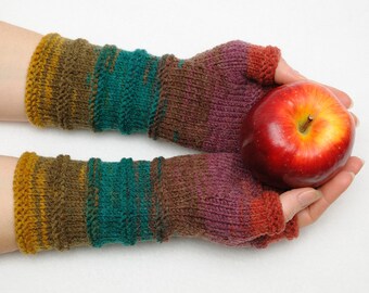 wife gift Fingerless Gloves womens gift Clothing Gift ideas for wives gift for her Knit Winter Gloves Mittens Arm Warmers Wrist Warmers