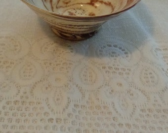 Handmade Agateware Candy Dish