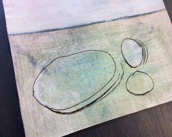 Drawing on Collage | Shells