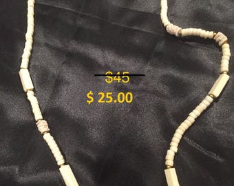 BONE Beaded Necklace
