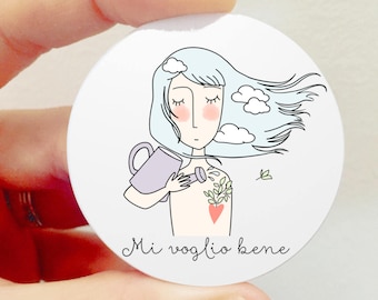 Brooch "I love You"