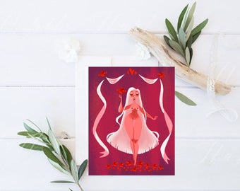 Goddess of Love Print