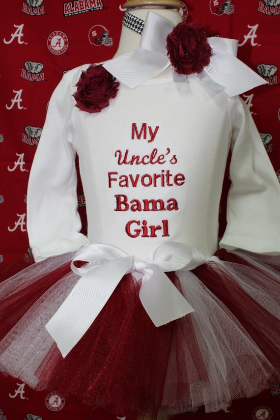 Alabama baby girl outfit Roll Tide baby girl outfit Bama