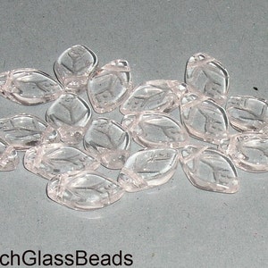 12pcs PRESSED BEADS LEAVES 12x7m 00030