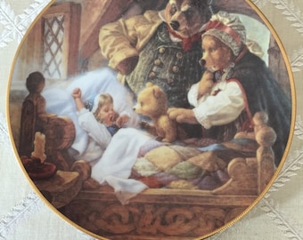 Classic Fairy Tales "Goldilocks and the Three Bears" Plate