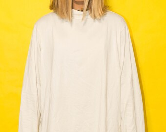 Simple Not So Simple Oversized Turtle-neck Dress