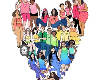 The Proudest Print - Hand-Illustrated
