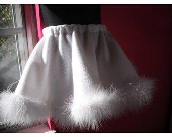 RESERVED White Circle Skirt for APRIL ( do NOT purchase unless you are April D.)