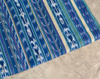 Guatemalan Fabric (#11) - Handwoven Ikat Fabric from Guatemala sold by Yard