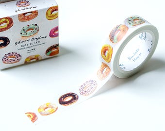Donuts - WASHI TAPE- watercolor planner tape