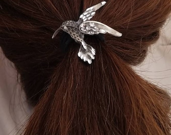 Small humming bird pony tail cover
