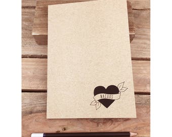 Nachos Eco Notebook, Jotter, Sketchbook, Journal A5