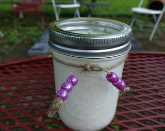 Citronella & a hint of Lavender Soy Candle