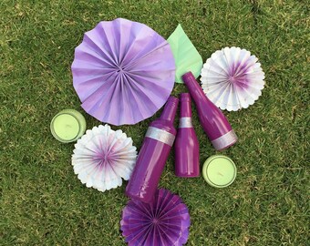 Sieben - The Garden Series...A decorative glass bottle collection