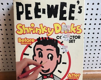 1987 Pee Wee's Shrinky Dinks by Colorforms Sealed
