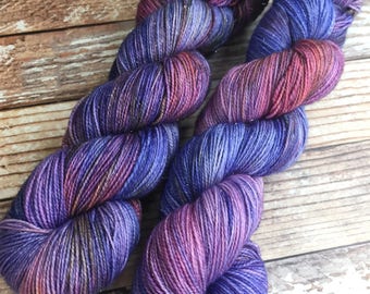 Brillante - Wildflowers - Hand Dyed Yarn - 75/20/5 Superwash Merino/Nylon/Stellina