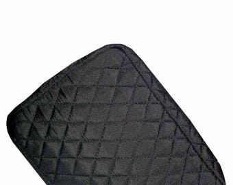 Monogrammed Quilted Cosmetic bag, Personalized Cosmetic bag, monogrammed cosmetic bag, Cosmetic bags, makeup bag, monogrammed makeup bag