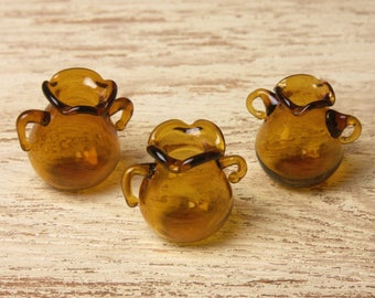 Miniature Glass Vase for Your Dollhouse