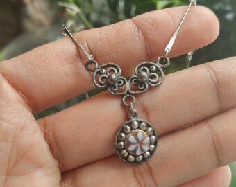 Antique Edwardian Lavalier Necklace