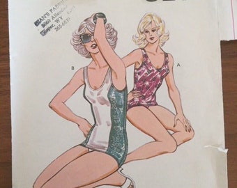 Kwik Sew 1013 One Piece Bathing Suit - size 16-22